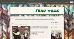 Desktop Screenshot of frau-wolle-berlin.de